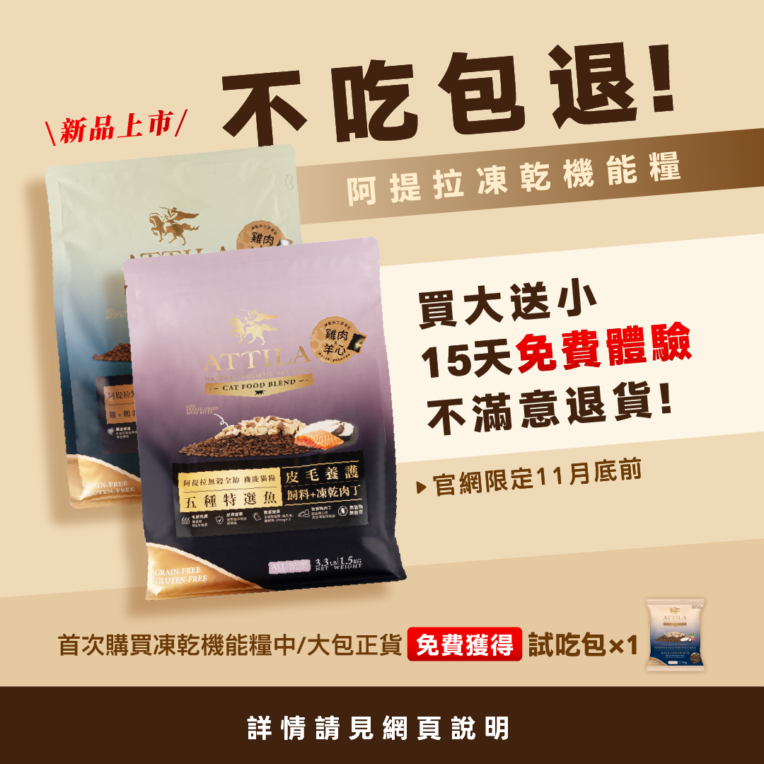 阿提拉 不吃包退